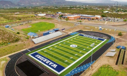 Warrior football field wins award for contractor