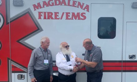 Magdalena Mayor to receive stipend, village gets new ambulance