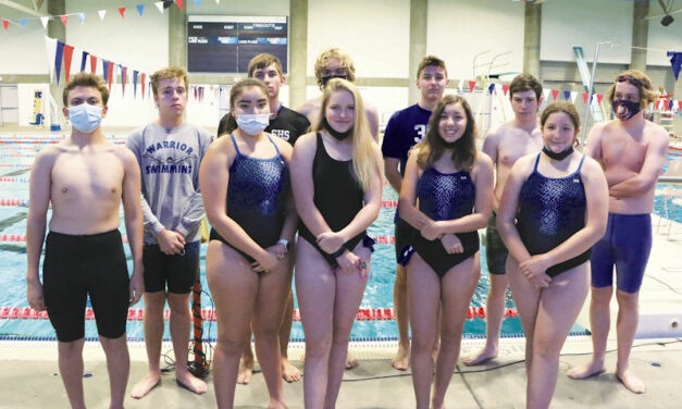 Warriors hit pool for first meet of the season