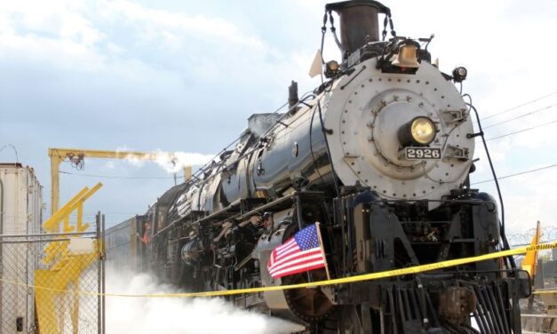 Historic train steams ahead after 21 year restoration project