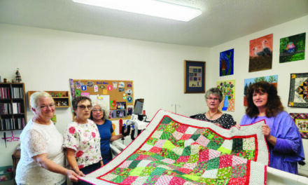 Fiber Arts Guild to raffle quilt for holiday decorations