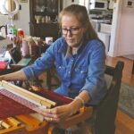Making weavers, and sharing a passion for fiber arts