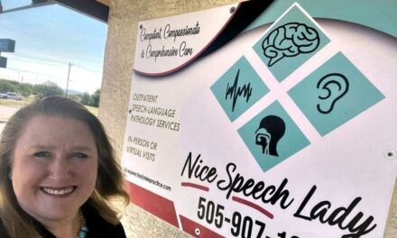Speech therapist holds grand opening