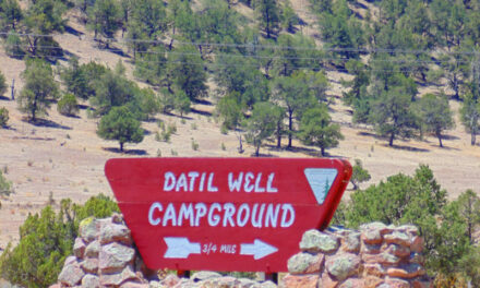 Datil Well Recreation Area Campground is undergoing an upgrade