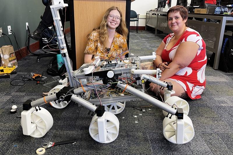 NASA-themed rover design and programming course supplied for highschool college students