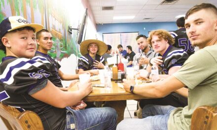 Socorro restaurants sponsoring football team dinners