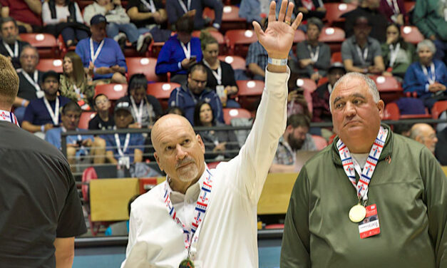 PHOTO GALLERY: The 1998 state basketball champion Socorro Warriors recognized