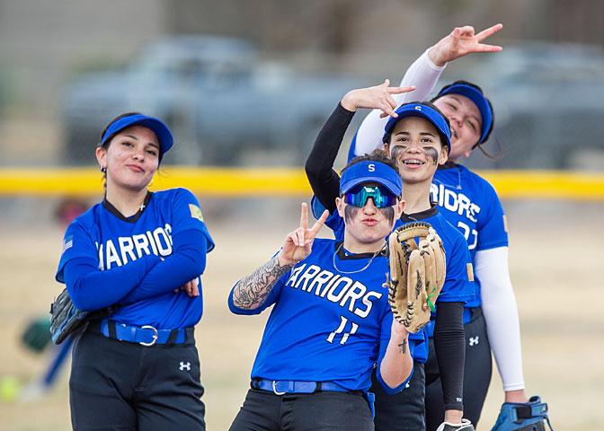 PHOTO GALLERY: Lady Warriors softball takes on East Mountain