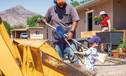 New Mexico Tech community garden flourishing