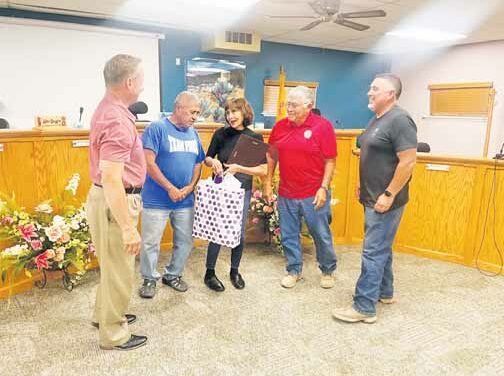 County recognizes long-time employee, Betty McDaniel