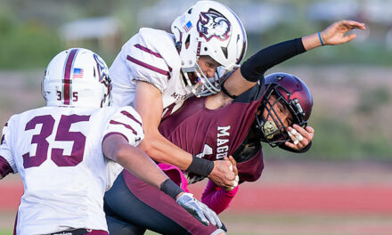 PHOTO GALLERY: Magdalena football plays host to Melrose