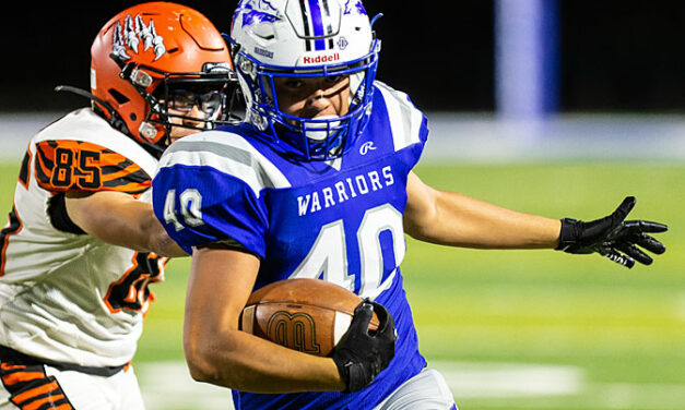 Warriors knockout Gallup for 57-6 Homecoming win