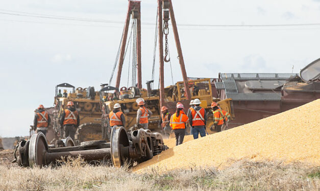 PHOTO GALLERY: Multicar train derailment in Socorro